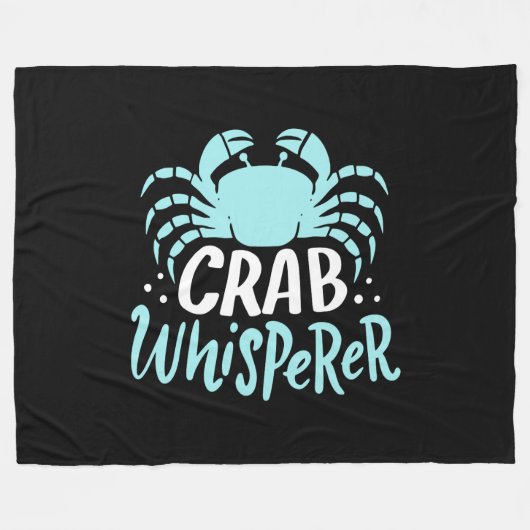 Couverture Polaire Crabe Whisperer (Devant (Horizontal))