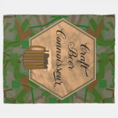 Couverture Polaire Craft Beer Connoisseur (Devant (Horizontal))