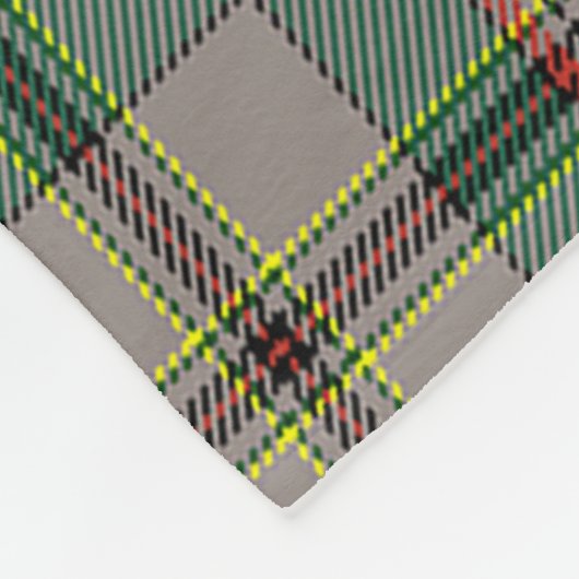 Couverture Polaire Craig Ancien Clan Badge Tartan Plaid (Coin)