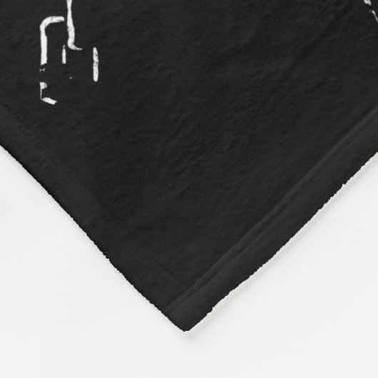 Couverture Polaire Crâne (Coin)