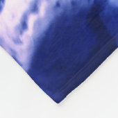 Couverture Polaire Crâne bleu foncé (Coin)