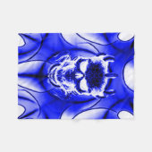 Couverture Polaire Crâne fantôme astral (Devant (Horizontal))