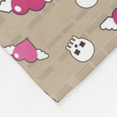 Couverture Polaire Crânes (Coin)