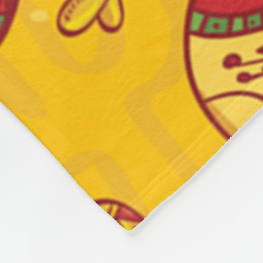 Couverture Polaire Crânes Amigo (Coin)