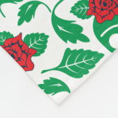 Couverture Polaire Crânes et roses de Frida Kahlo | (Coin)