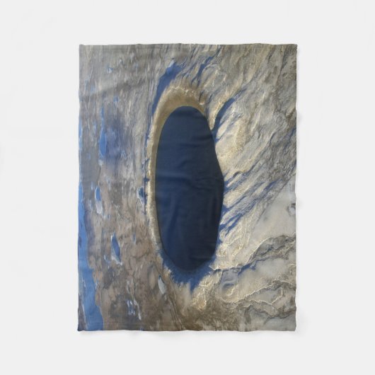 Couverture Polaire Cratère aérienne Pingualuit, Québec, Canada. (Devant)