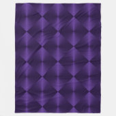 Couverture Polaire Cravate Blocs Shimmer violet (Devant)
