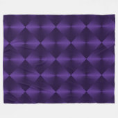 Couverture Polaire Cravate Blocs Shimmer violet (Devant (Horizontal))