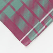 Couverture Polaire Crawford Ancien Clan Badge Tartan Plaid (Coin)