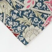 Couverture Polaire Cray Motif (par William Morris) (Coin)
