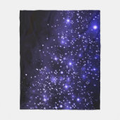 Couverture Polaire Crayon bleu de minuit (Devant)