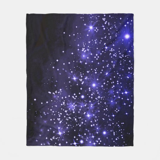 Couverture Polaire Crayon bleu de minuit (Devant)