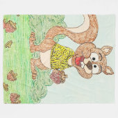 Couverture Polaire Crazy for Nuts (Devant (Horizontal))