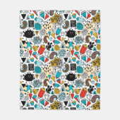 Couverture Polaire Crazy head (Devant)