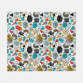 Couverture Polaire Crazy head (Devant (Horizontal))