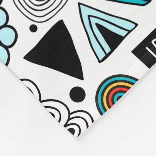 Couverture Polaire Crazy head (Coin)