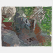 Couverture Polaire Crazy Paint (Devant (Horizontal))