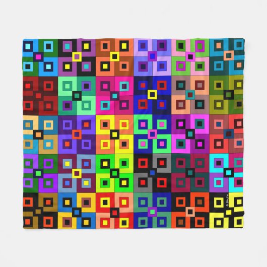 Couverture Polaire Crazy Quilet Blanket (Devant (Horizontal))