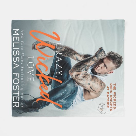Couverture Polaire Crazy, Wicked Love Blanket (Devant (Horizontal))