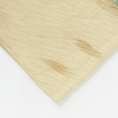 Couverture Polaire Cream Gold Turquoise Cowhide Animal (Coin)