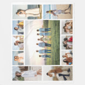 Couverture Polaire Create Your Own 11 Photo Collage (Devant)