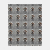 Couverture Polaire Create Your Own Cozy Keepsake Custom Photo Pattern (Devant)