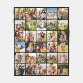 Couverture Polaire Create Your Own Custom 30 Photo Collage (Devant)