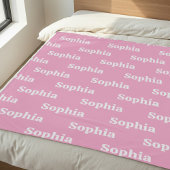 Couverture Polaire Create Your Own Custom Name