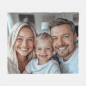 Couverture Polaire Create Your Own Photo (Devant (Horizontal))