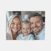 Couverture Polaire Create Your Own Photo (Devant (Horizontal))