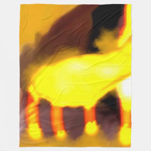 Couverture Polaire Creation of the dragon cat (Devant)