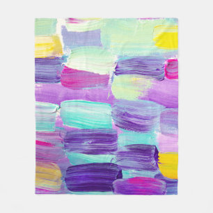 Couverture Polaire Creative abstract hand painted background, wallpap