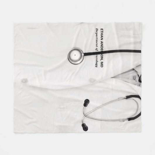 Couverture Polaire Creative Doctor Gift Idea Fleece Blanket (Devant (Horizontal))