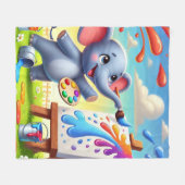 Couverture Polaire Creative Splash (Devant (Horizontal))