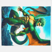 Couverture Polaire Créature (Devant (Horizontal))