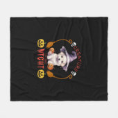 Couverture Polaire Créature De La Nuit Bichon Frise (Devant (Horizontal))