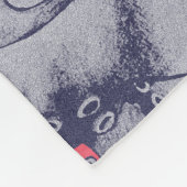 Couverture Polaire Créatures marines vintages pieuvre (Coin)