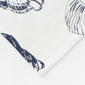 Couverture Polaire Créatures sous-marines (Coin)