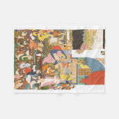 Couverture Polaire Crèche à l'indienne (Devant (Horizontal))