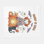 Couverture Polaire Creep It Real Halloween Clown (Devant (Horizontal))