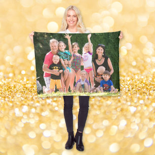 Couverture Polaire Créer Personnalisé Soft Cosy Confortable Photo