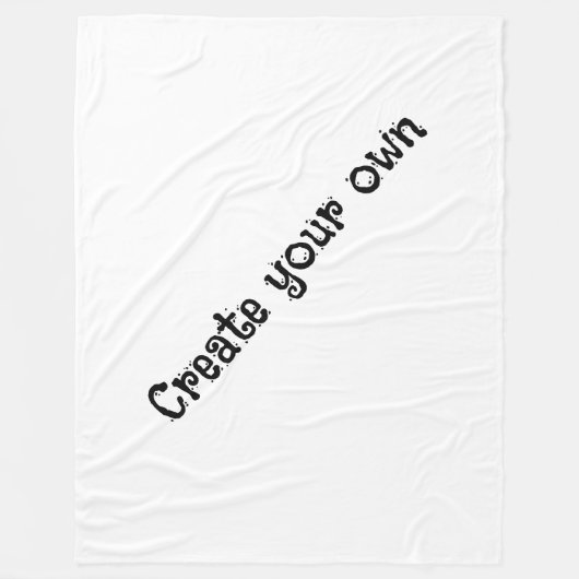 Couverture Polaire Créez votre propre (Devant)