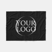 Couverture Polaire Créez votre propre Anniversaire Moderne Elegant No (Devant (Horizontal))