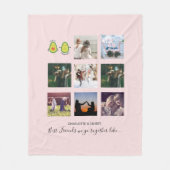 Couverture Polaire Créez votre propre BFF Photo Collections cadeaux - (Devant)