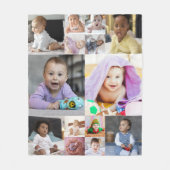 Couverture Polaire Créez votre propre collection de 14 photos (Devant)