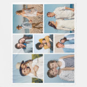 Couverture Polaire Créez votre propre collection de 7 photos (Devant)