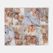 Couverture Polaire Créez votre propre collection de photos (Devant (Horizontal))