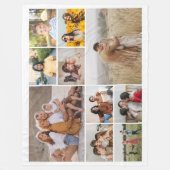 Couverture Polaire Créez votre propre collection de photos 10 (Devant)