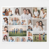 Couverture Polaire Créez votre propre collection de photos 20 (Devant (Horizontal))