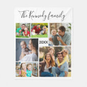 Couverture Polaire Créez votre propre collection de photos 6 Nom de f (Devant)